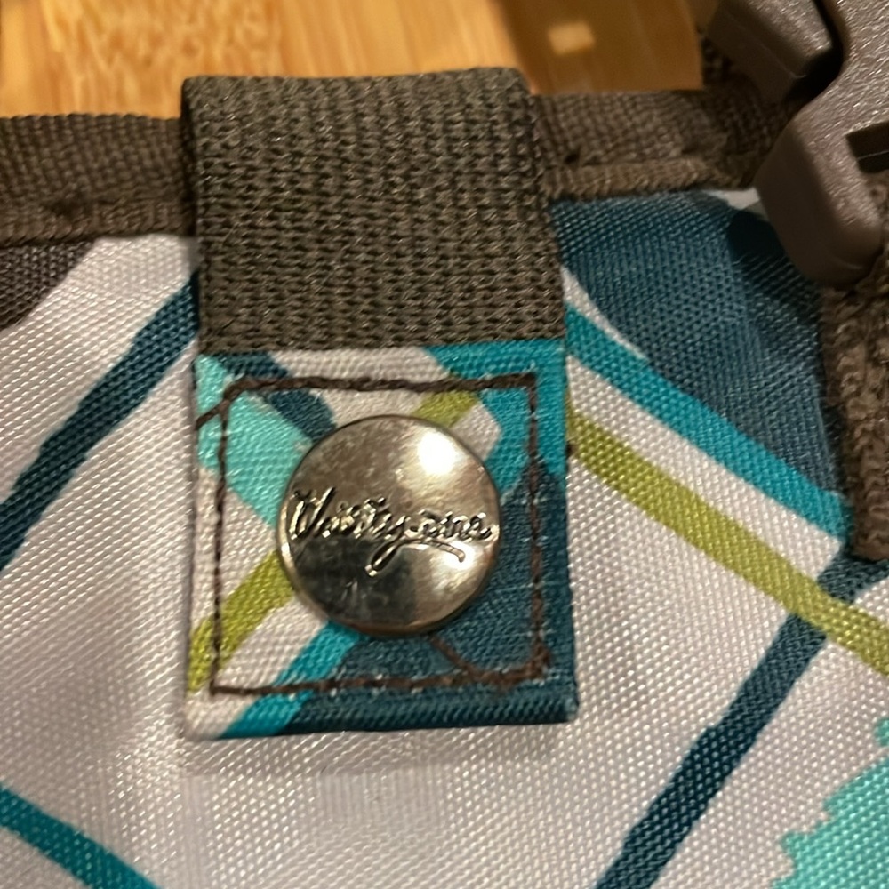 Thirty-one Uptown Jewelry Bag hanging organizer NWOT Sea Plaid - Picture 2 of 6